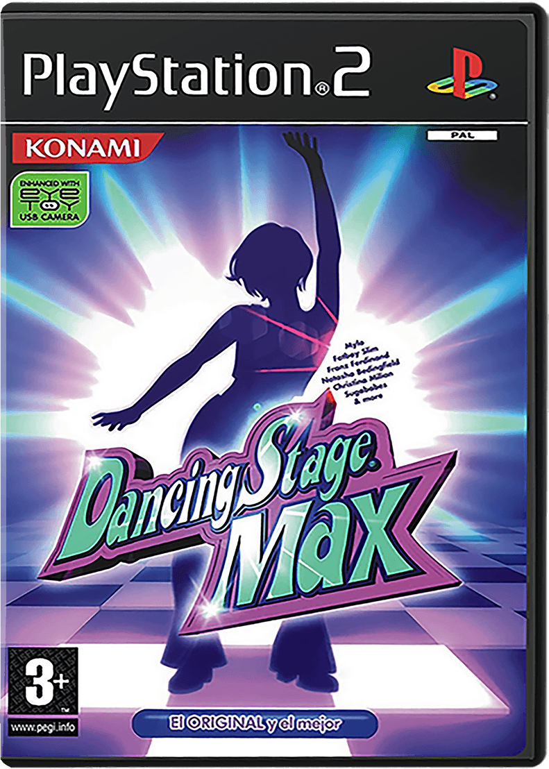Dancing Stage MAX box art for Playstation 2